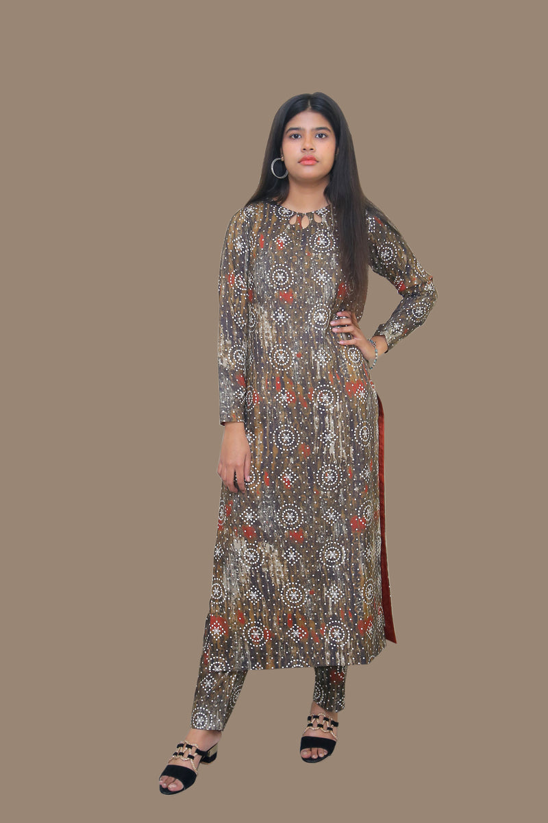 Gradient Bloom Shalwar Kameez
