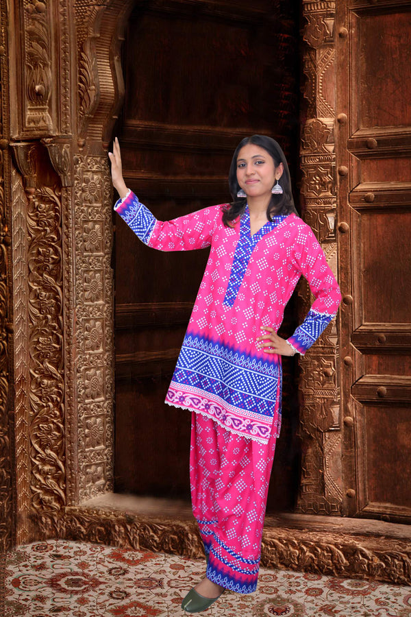 Farshi Shalwar Kameez – Pink