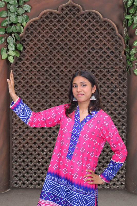 Farshi Shalwar Kameez – Pink