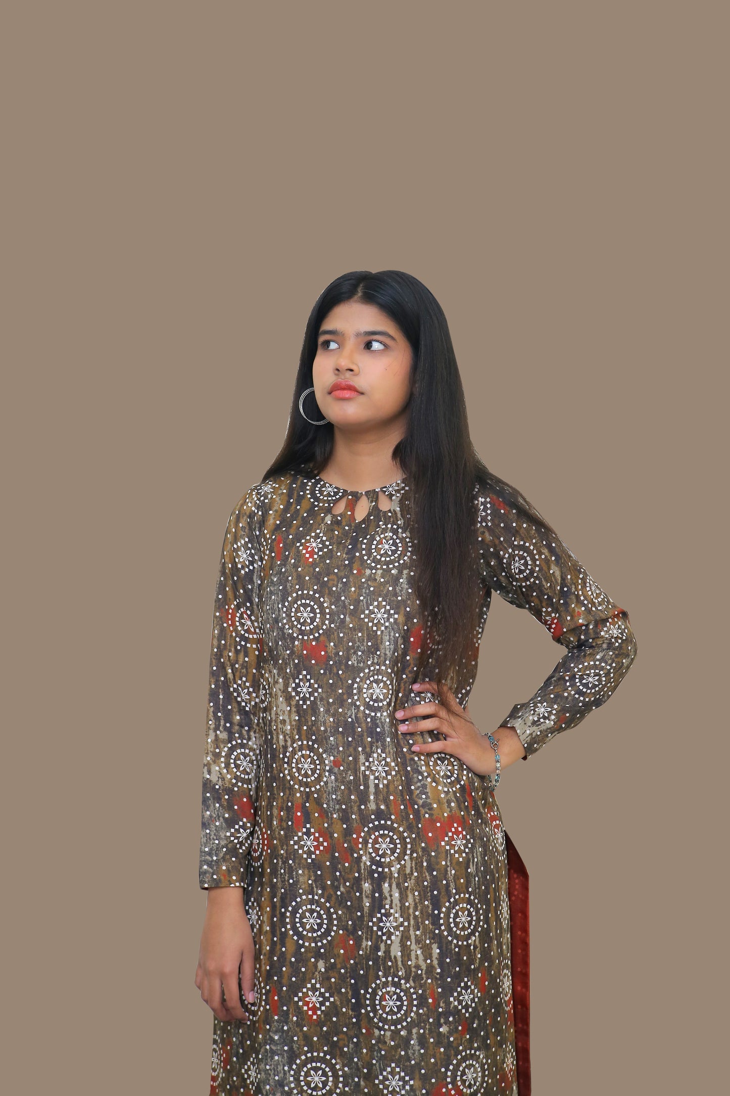 Gradient Bloom Shalwar Kameez