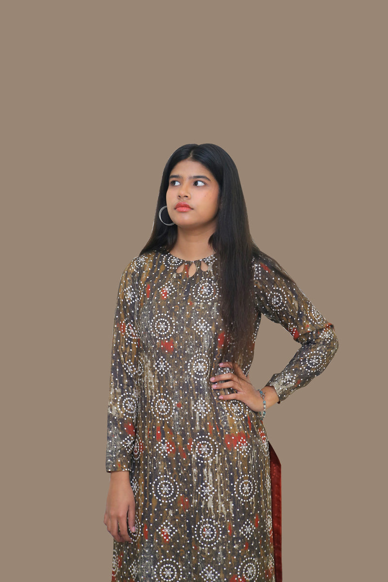 Gradient Bloom Shalwar Kameez